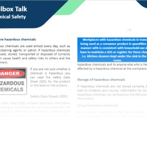 Chemical Safety